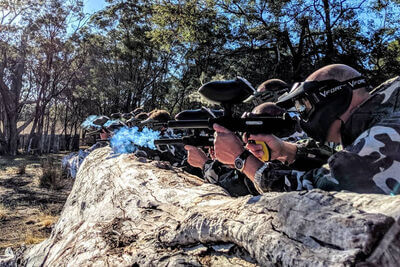 Paint Ball  Freycinet Paintball and campground